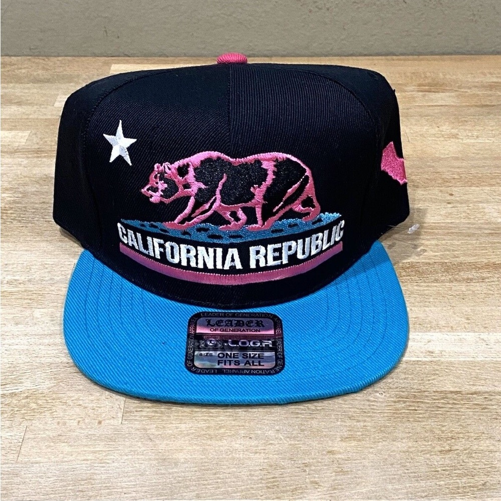 California Republican Multicolor Neon Hat.